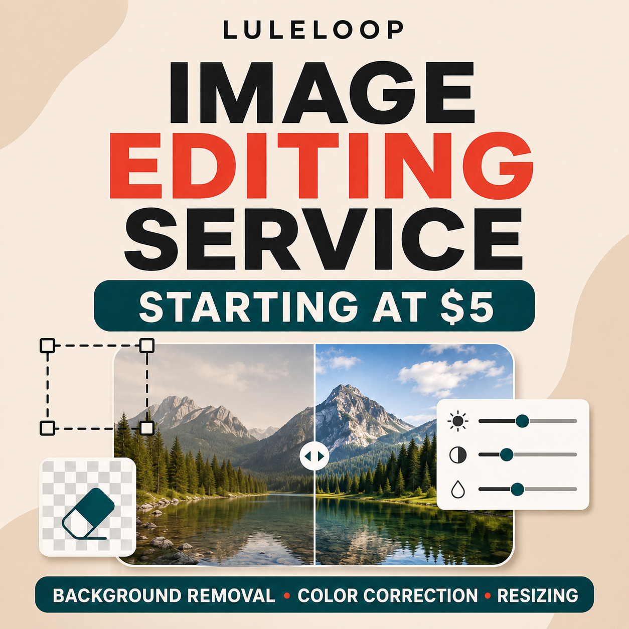 Image Editing & Artwork Preparation Service