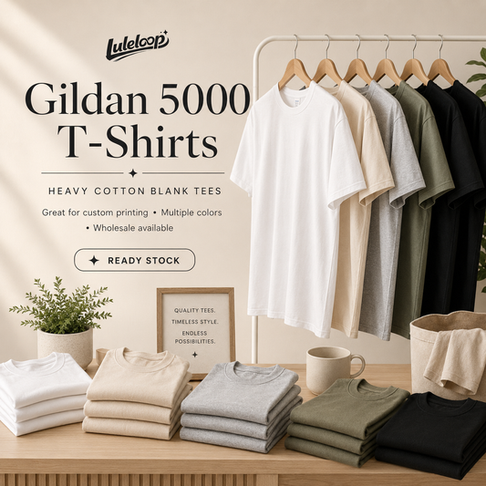 Gildan 5000 Heavy Cotton T-Shirt (S-5XL)