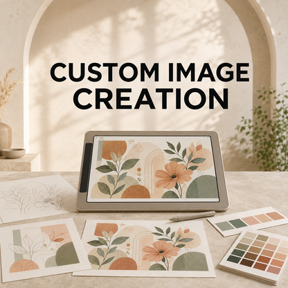 Custom Image Creation & Print-Ready Design Service