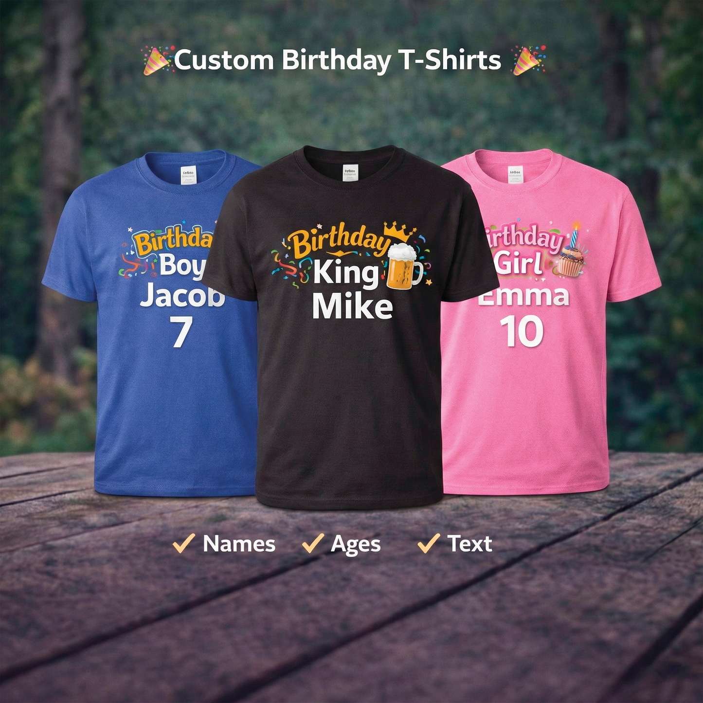 Custom Personalized T-Shirt | Comfort Colors 1717