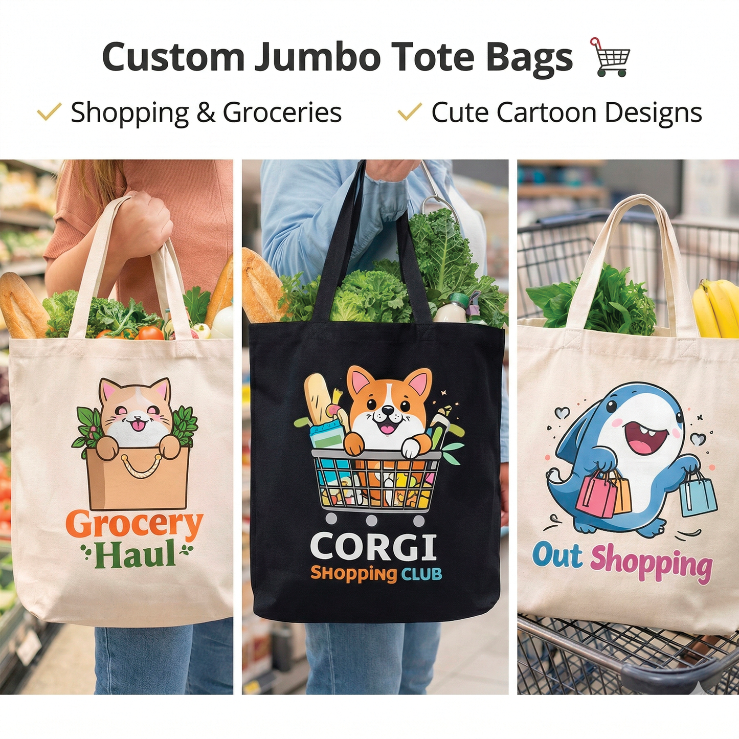 Custom Tote Bag – Personalized Canvas Bag for Everyday Use