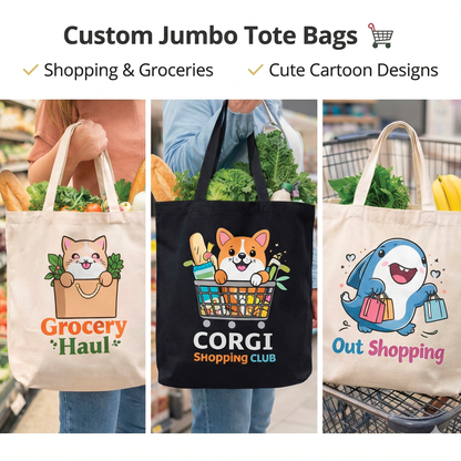 Custom Tote Bag – Personalized Canvas Bag for Everyday Use